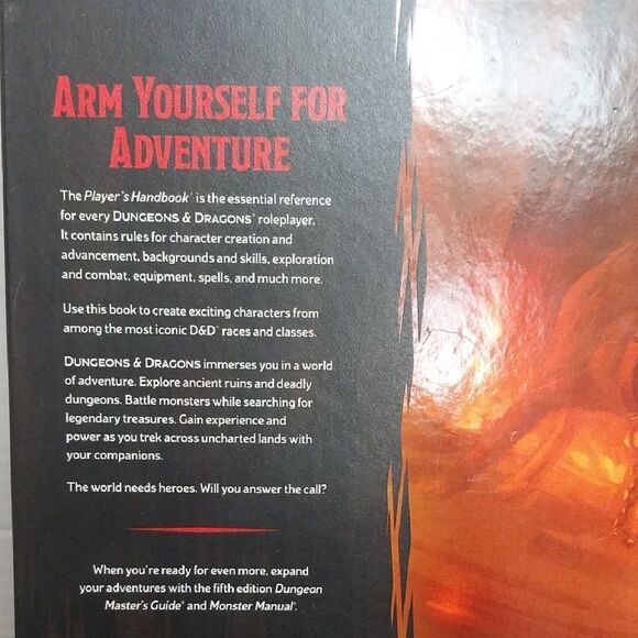 Red and Orange Fantasy Adventure Guide.....May Never HJave Been Used. - Picture 4 of 6